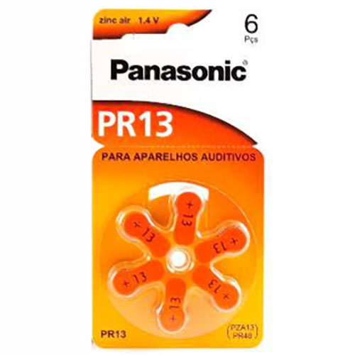 Bateria Panasonic Auditiva Com 06 Unidades Ref: Pr13