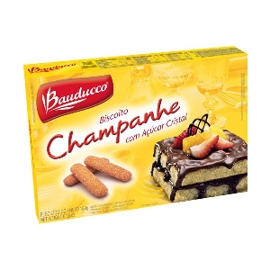 Biscoito Champanhe BAUDUCCO com Açúcar Cristal 150g