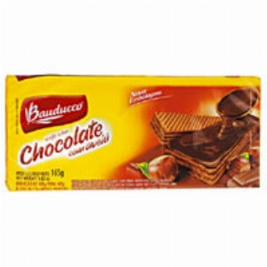 Biscoito Wafer BAUDUCCO de Chocolate com Avelã 140g