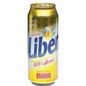 Cerveja BRAHMA Liber Zero Álcool Lata 350ml