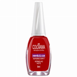 Esmalte COLORAMA Vernis e Cor Vermelho Ivete- 8ml