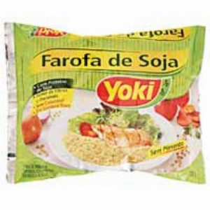 Farofa Pronta de Soja YOKI sem Pimenta Pacote 250g