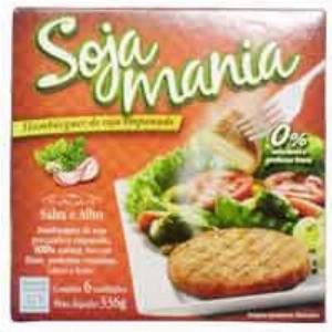 Hambúrguer de Soja empanado SOJA MANIA Salsa e Alho-336g