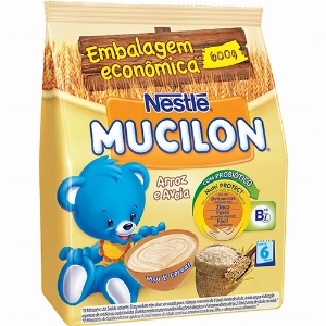 Mucilon Arroz e Aveia Nestlé 600g 