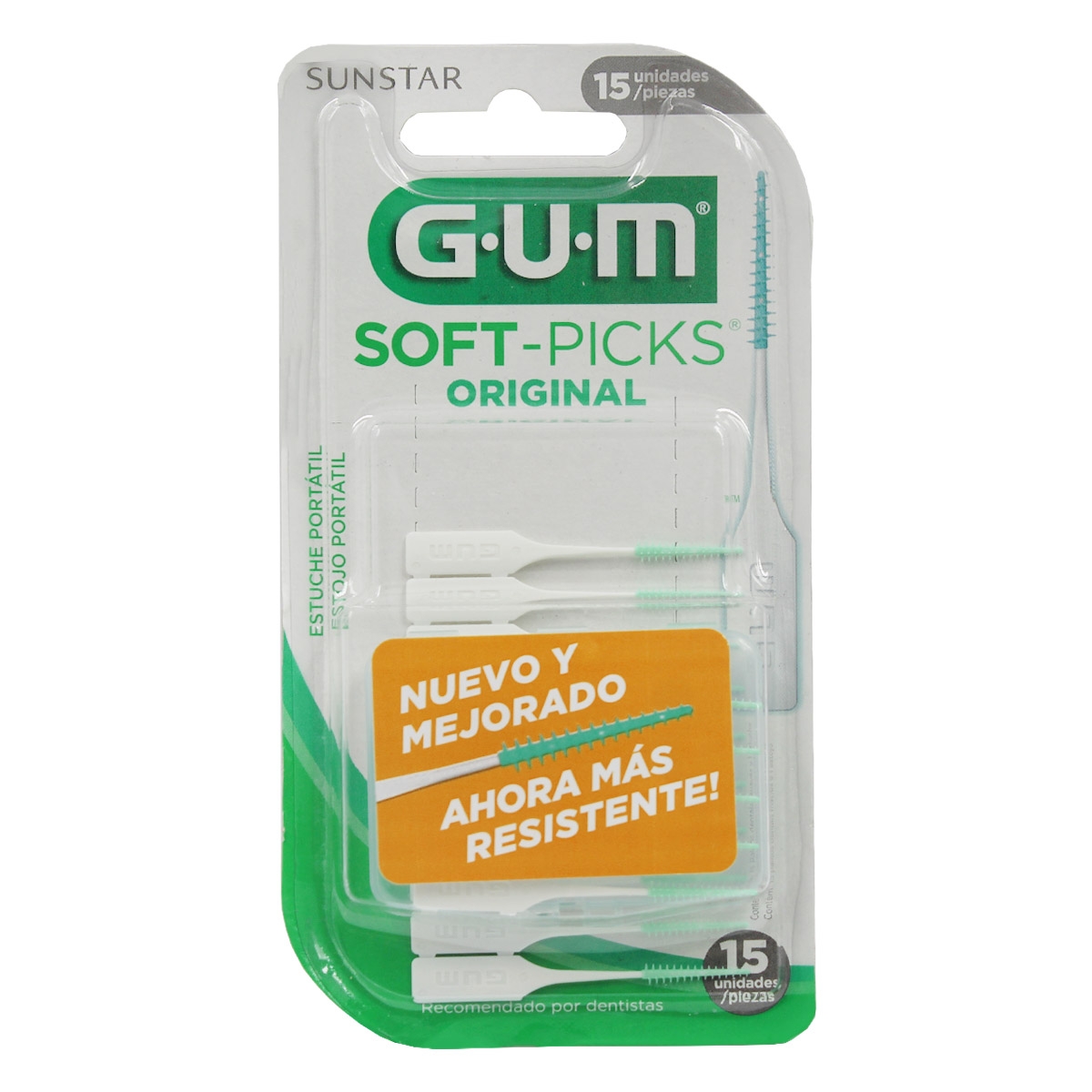 Palitos Interdentais Soft Picks Gum Com 15 Unidades Sunstar