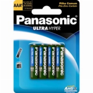 Pilha Panasonic Ultra Hiper 4Un Aaa 4un