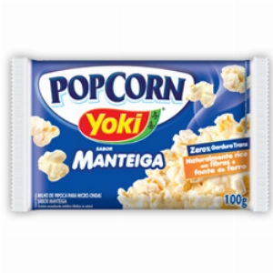 Pipoca para Microondas sabor Manteiga YOKI 100g