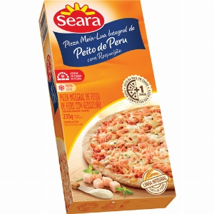 Pizza Seara Integral Peito Peru Meia Lua 235g