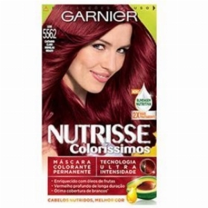 Tintura Garnier Nutrisse Coloríssimos Kit Creme Cor 5562 Luxúria