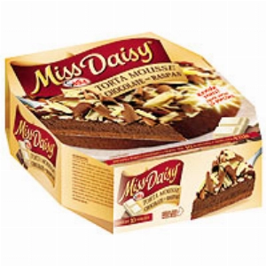 Torta Mousse de Chocolate com Raspas MISS DAISY 470g